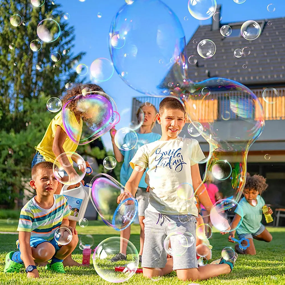 Bubble Blowing Tools Set for Outdoor Kids Fun