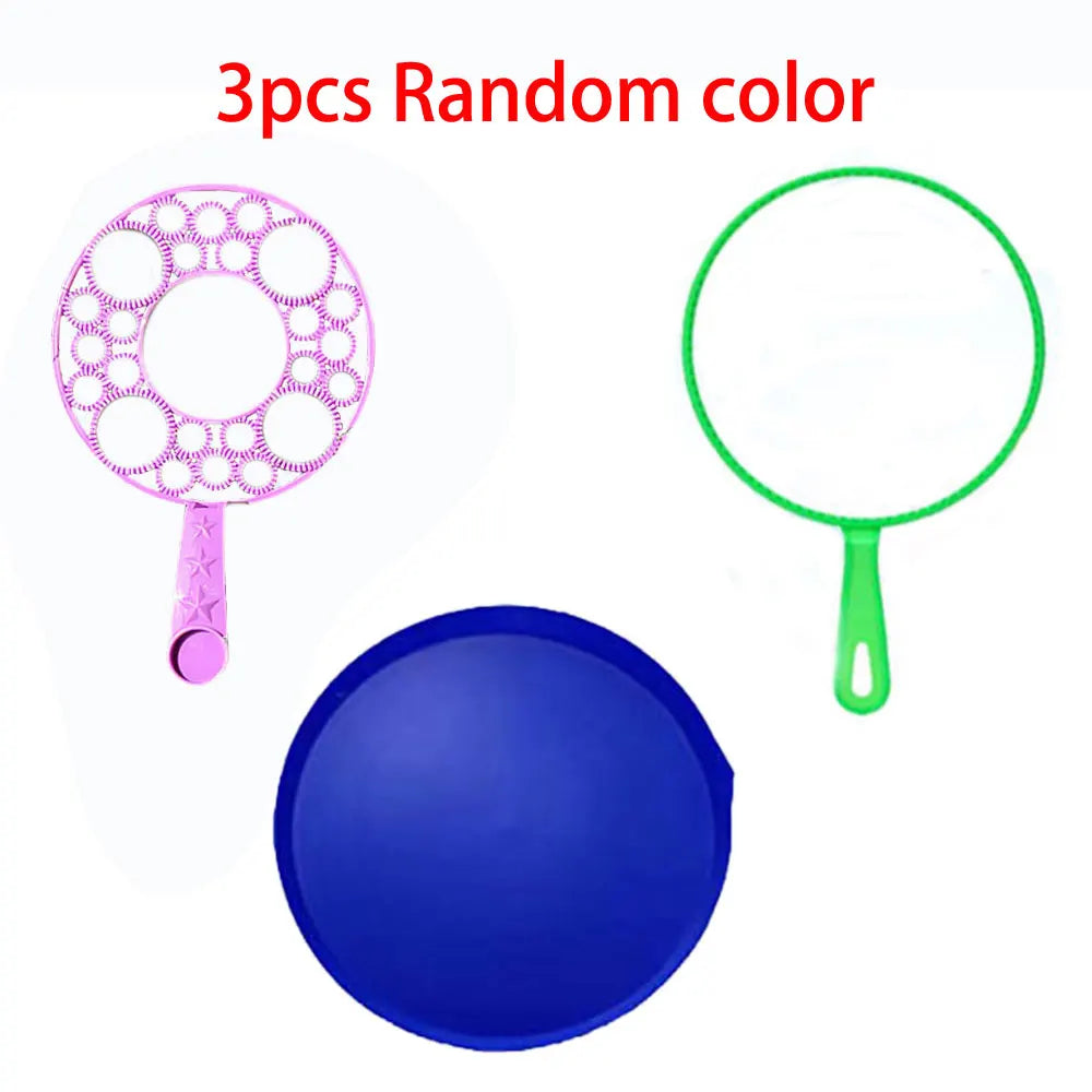 Bubble Blowing Tools Set for Outdoor Kids Fun