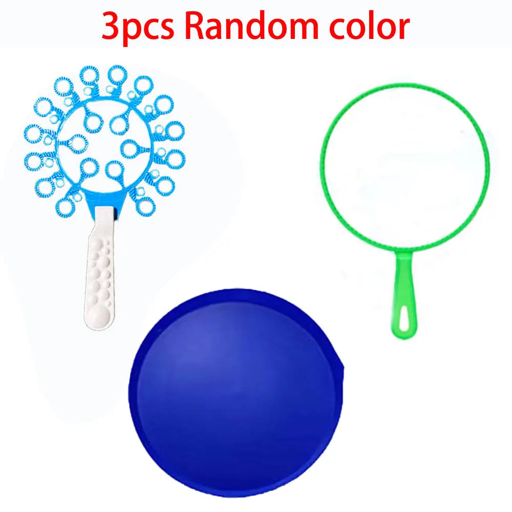 Bubble Blowing Tools Set for Outdoor Kids Fun