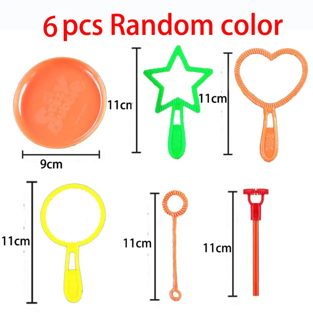 Bubble Blowing Tools Set for Outdoor Kids Fun