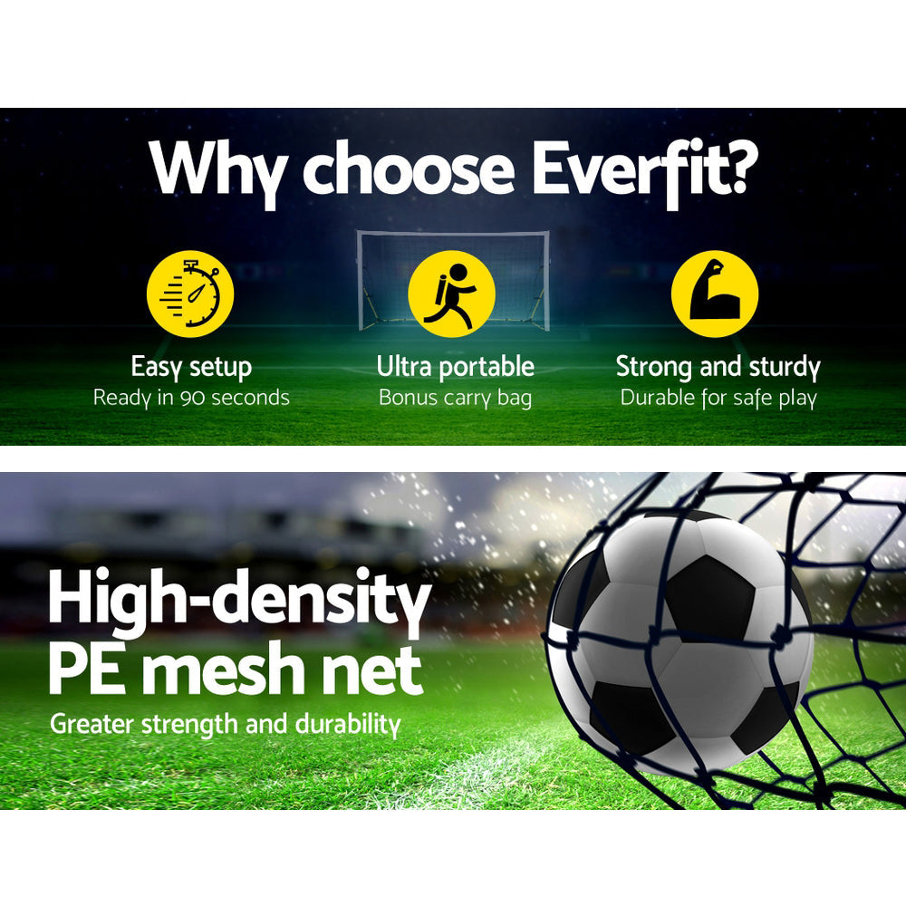 NNEDSZ Portable Soccer Football Goal Net Kids Outdoor Training Sports