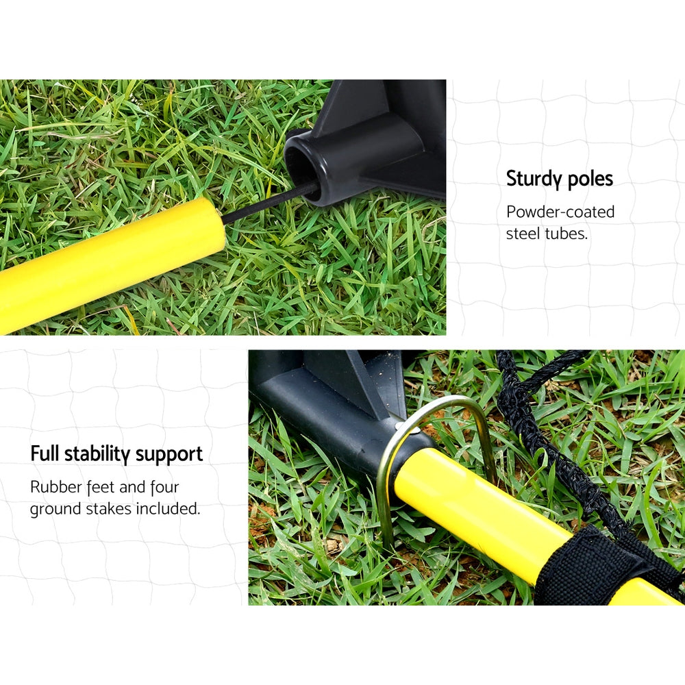 NNEDSZ Portable Soccer Football Goal Net Kids Outdoor Training Sports