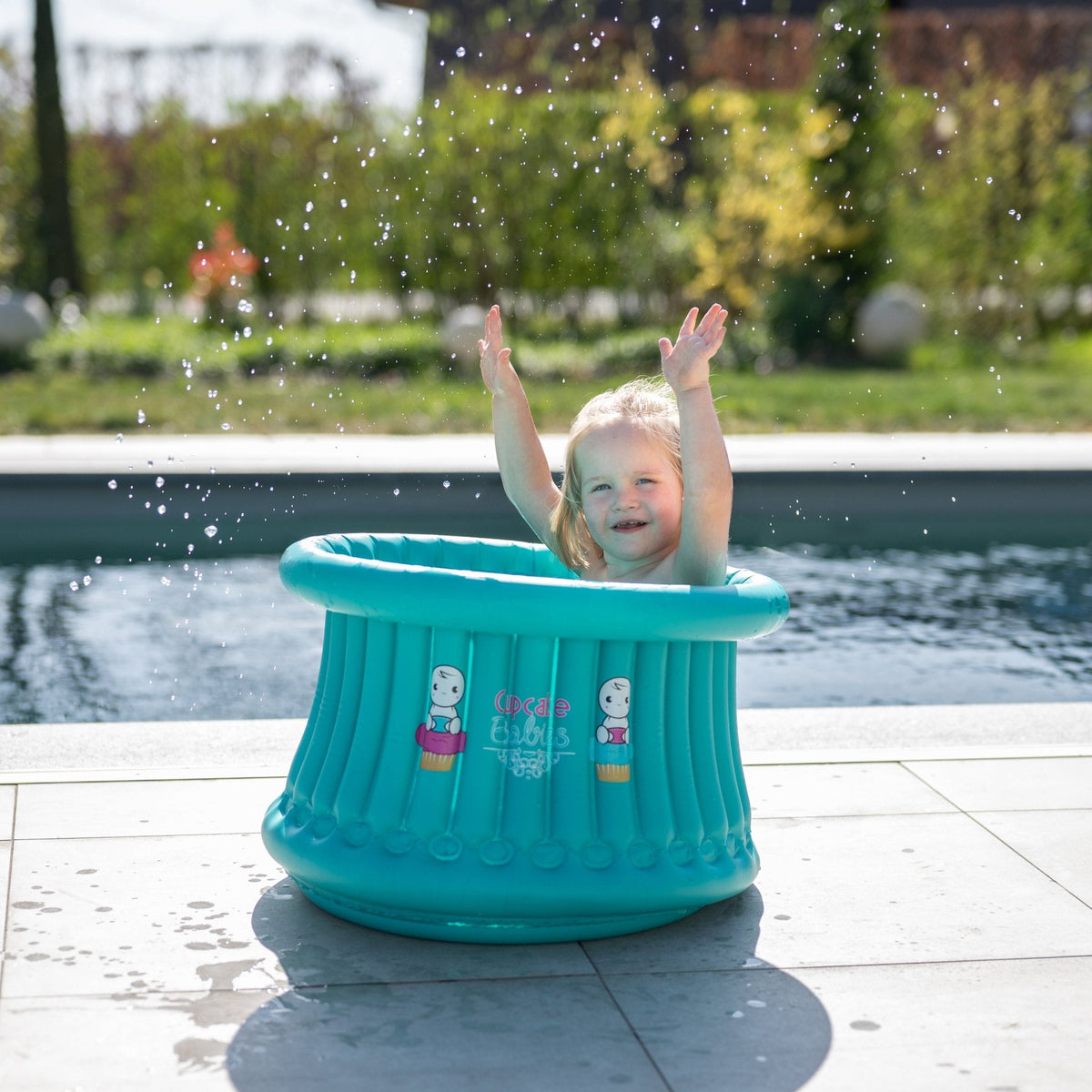 Cupcake Babies Big Bath — Turquoise | Ages 1–8
