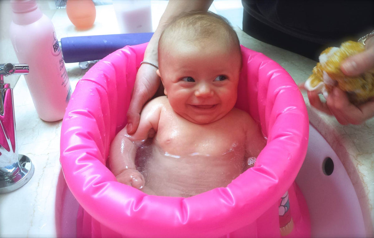 Cupcake Babies Small Bath — Pink | Newborn to 12 Months