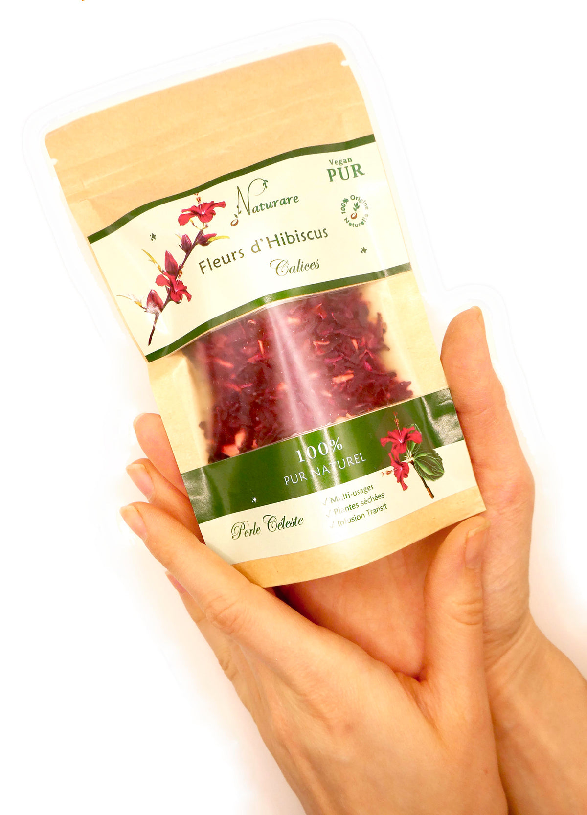 CELESTIAL PEARL - Hibiscus Flowers - Herbal Infusion