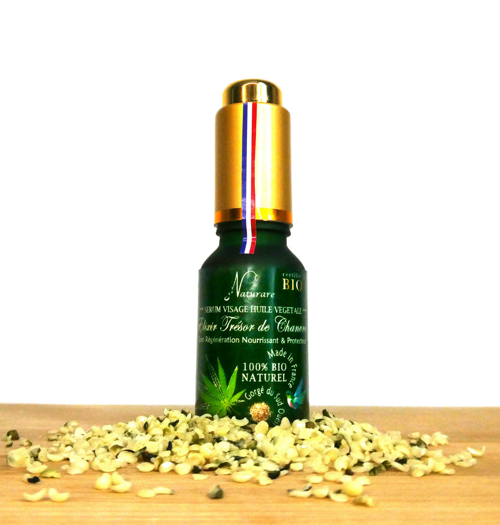 PRO - ORGANIC HEMP TREASURE ELIXIR - Vegetable Oil Serum, Food Supplements