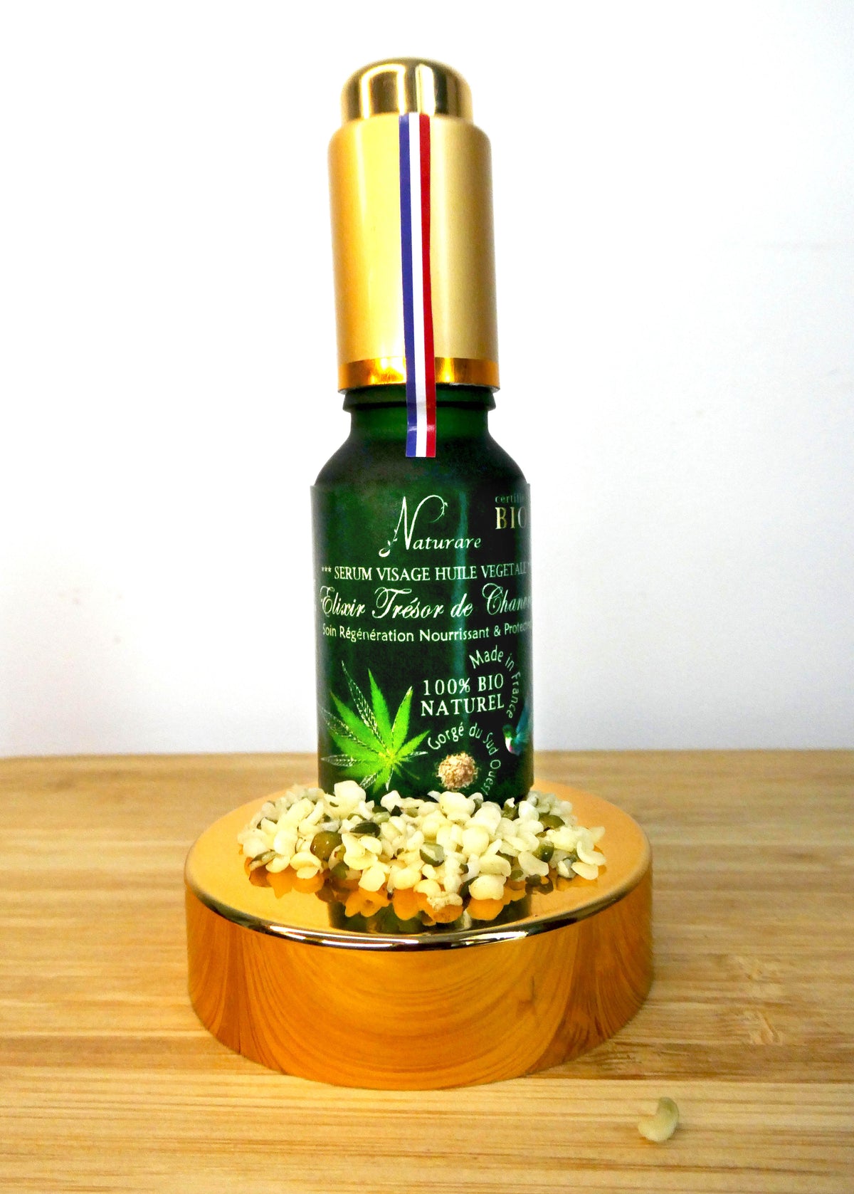 PRO - ORGANIC HEMP TREASURE ELIXIR - Vegetable Oil Serum, Food Supplements