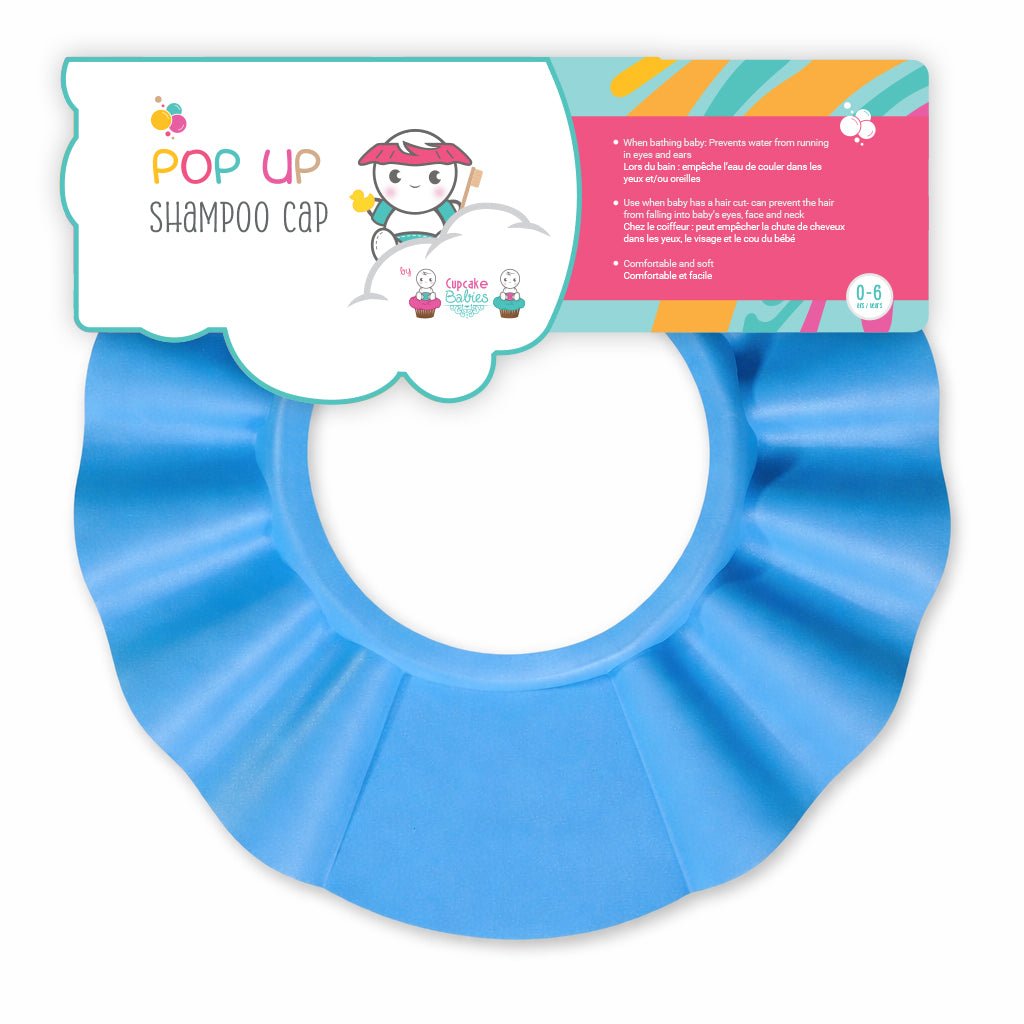 Cupcake Babies Shampoo Cap Blue